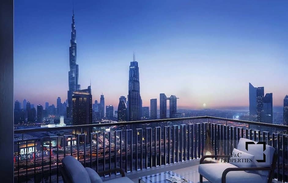 5 Re-Sale | 2 BR Apt | Burj Khalifa View