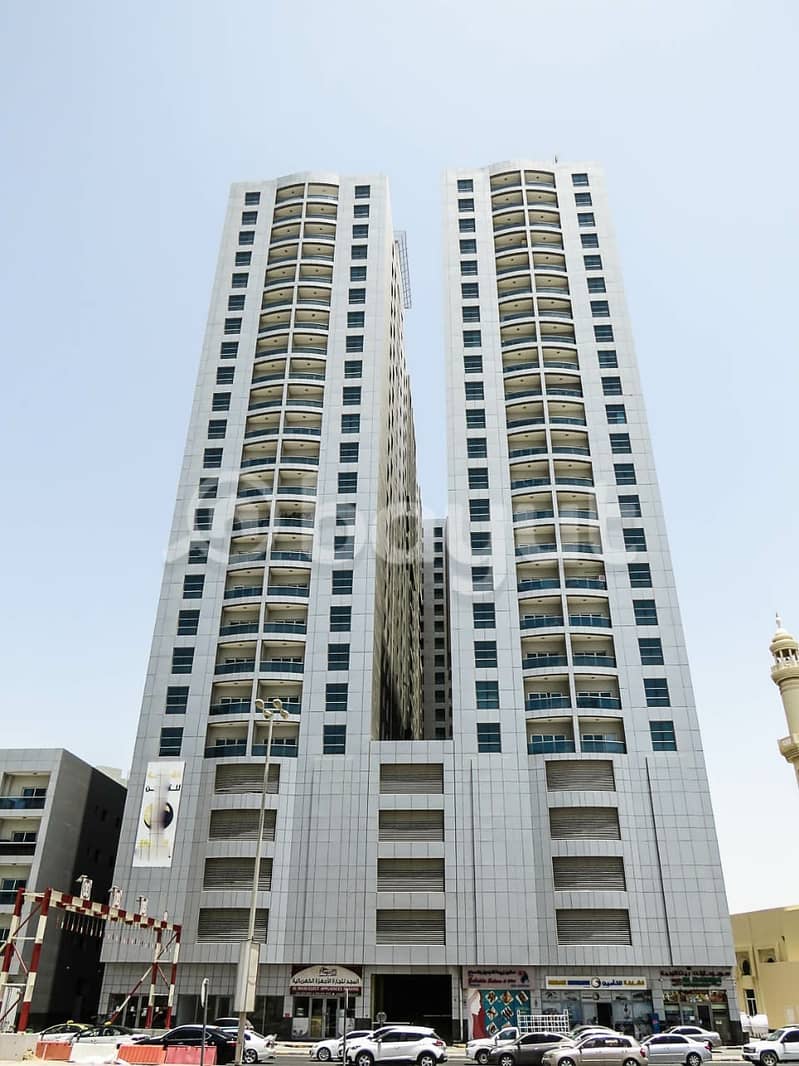 Apartment for sale at the lowest price in Ajman, City Tower, Khalifa Street