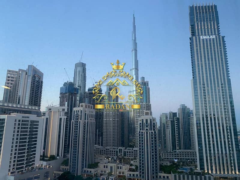 9 Full Burj Khalifa View | Fitted Office for Rent | 110K