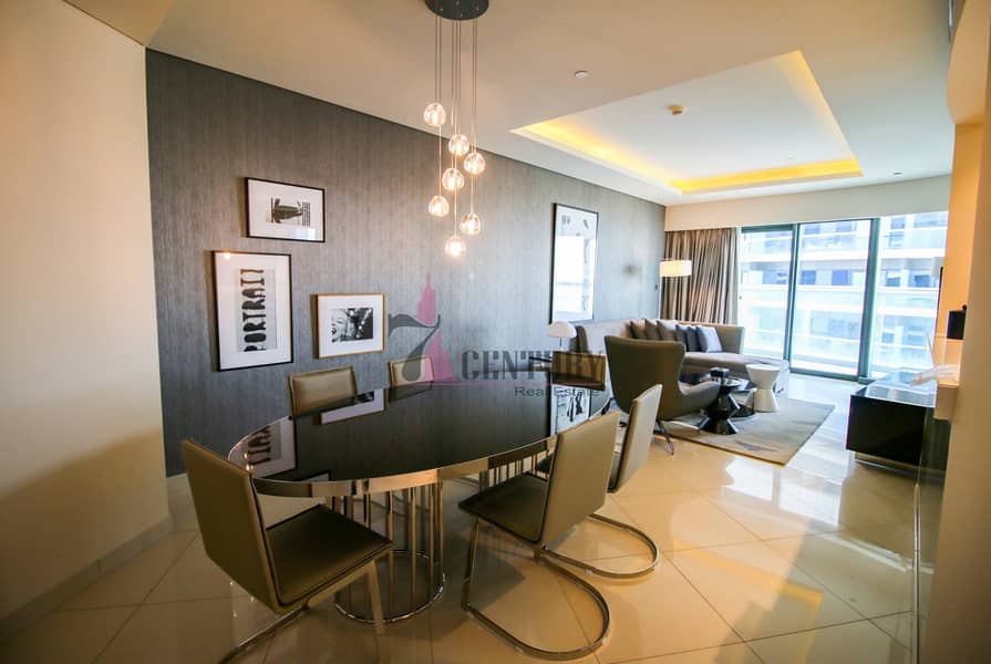 Fully Furnished 3 BR | Stunning View | High Floor