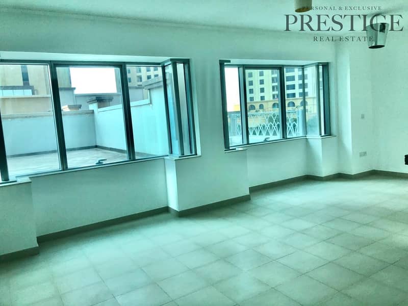 1 Bed  | Unfurnished | Upgraded| Large Terrace