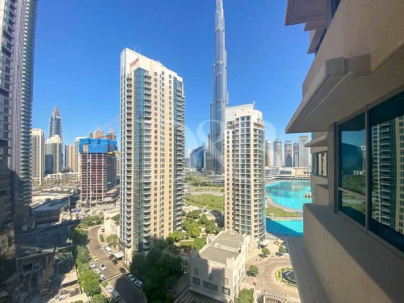 Burj and Fountain View | High Floor | Vacant
