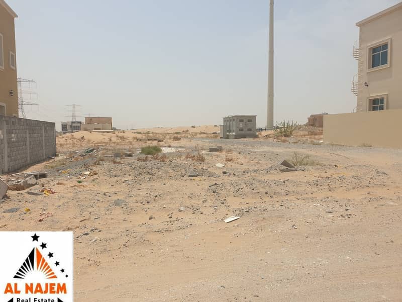 Sale of residential land on the corner of a street and a road at a nominal price in the Yasmine area, with permit g + 1