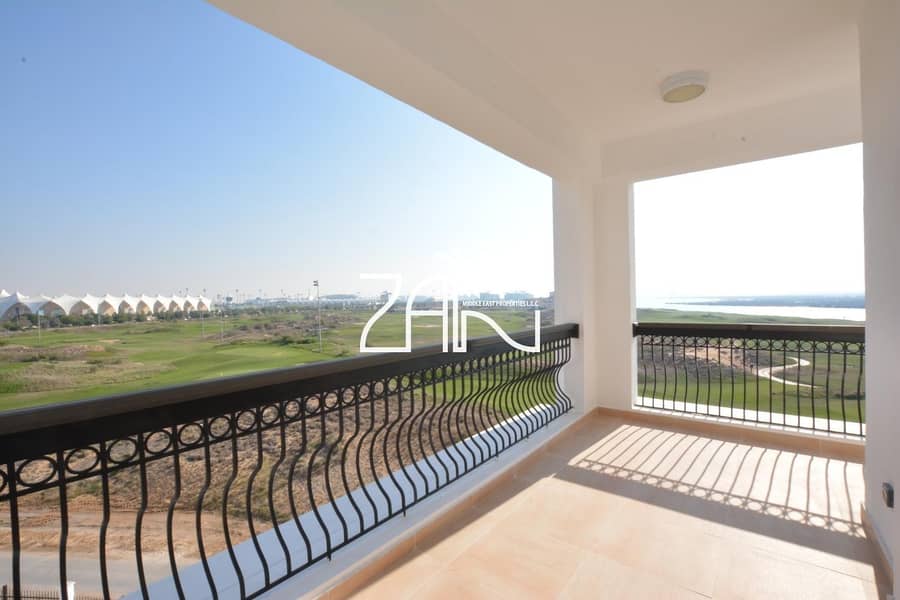 Golf Sea View 3+M Apt Spacious Layout with Balcony