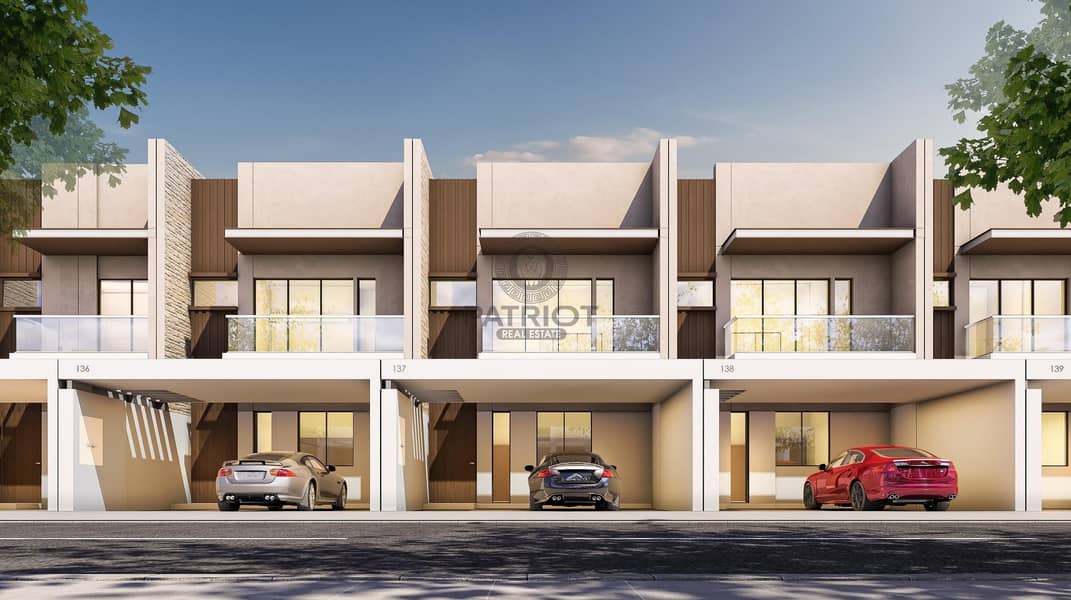 3 2BR Townhouse in Meydan with Post Handover Payment Plan