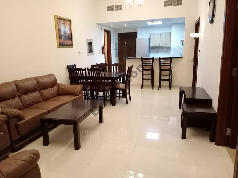 No Dewa Deposit No Chiller Deposit |Fully Furnished | Spacious 1 Bedrooms | 33K