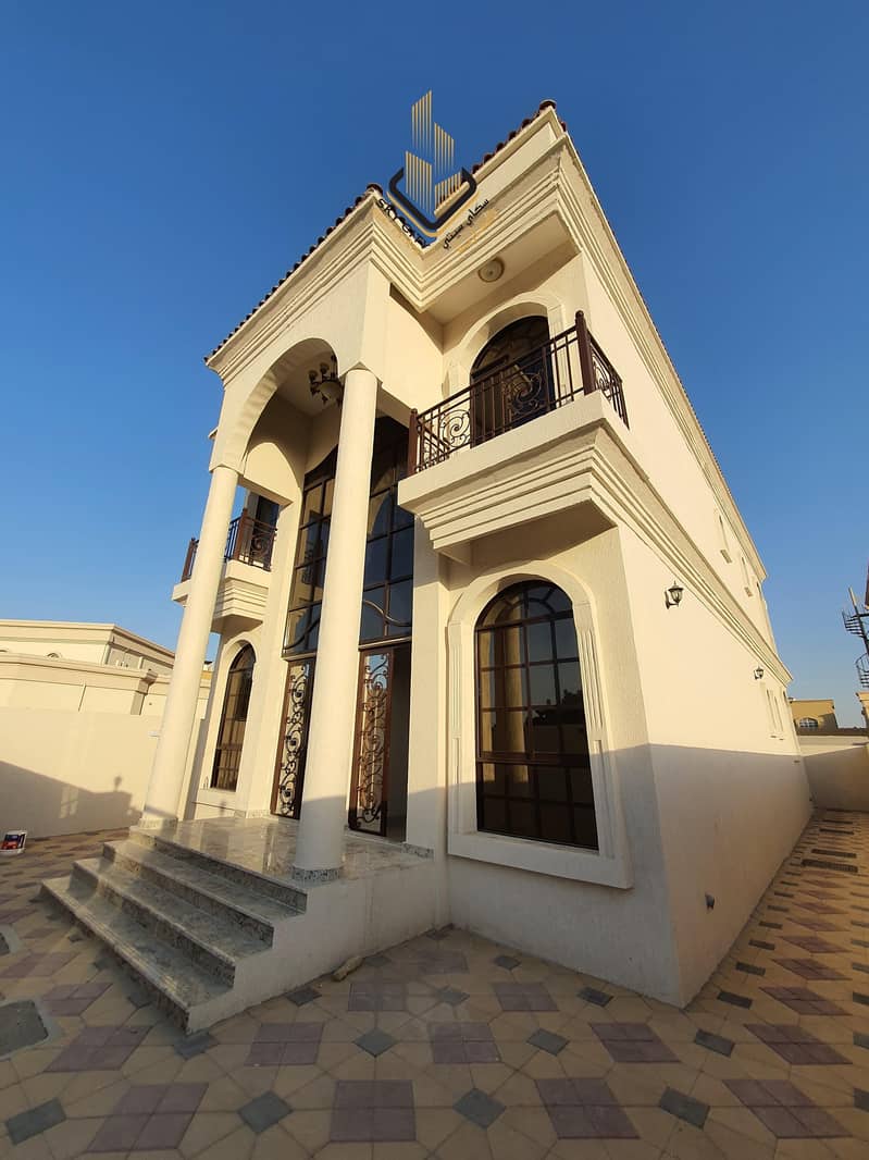 New villa facing mosque for sale at an ideal price