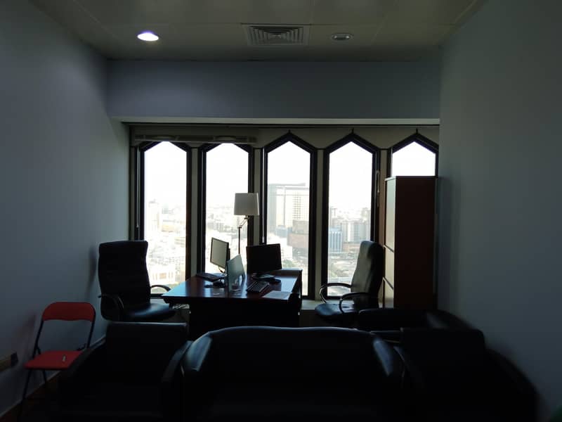 ATTRACTIVE VIEW!! OFFICE FOR RENT WITH COMFORTABLE VIEWS AND BEST FURNITURES QUALITY