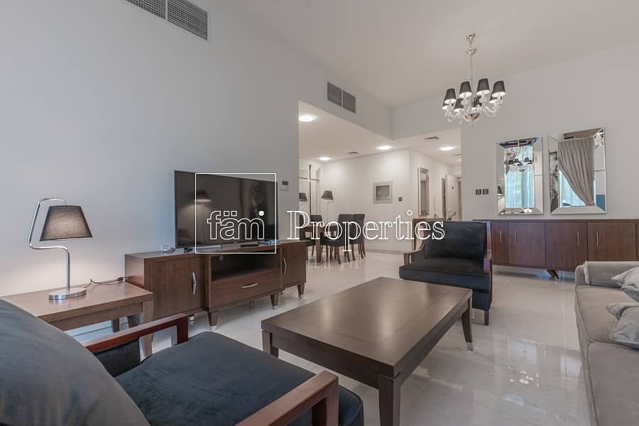 Spacious 2BR+maids Furnished +Terrace