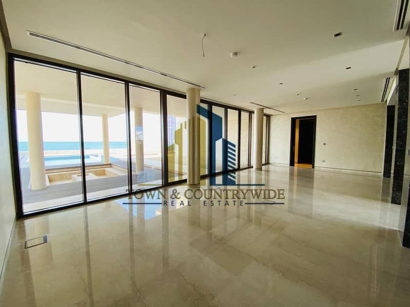 23 Excellent Sea view 7BR-  Villa with Pool @ HIDD Saadiyat