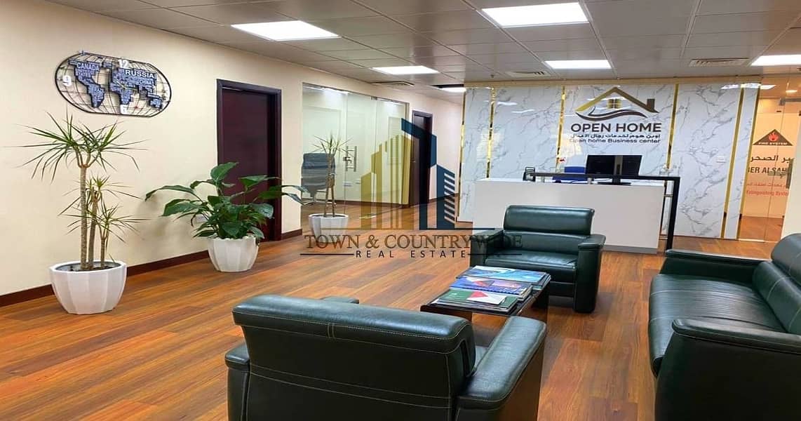 11 Office Spaces for Rent starting 15k @ Hamdan St. Abudhabi