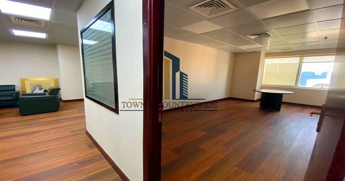 21 Office Spaces for Rent starting 15k @ Hamdan St. Abudhabi