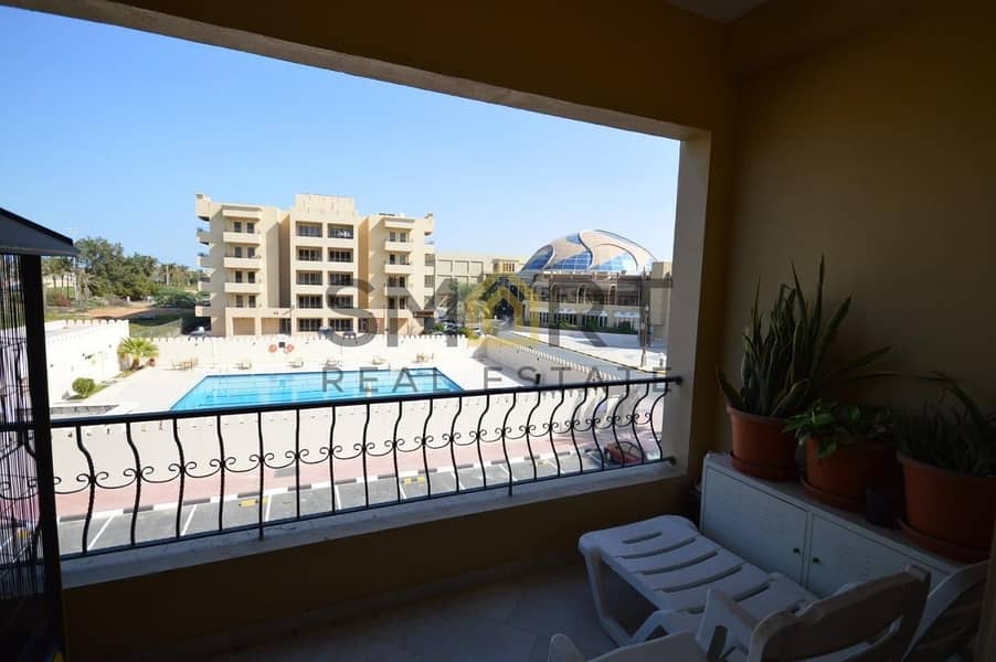 Swimming Pool & Golf Views | Upgraded | Partially Furnished
