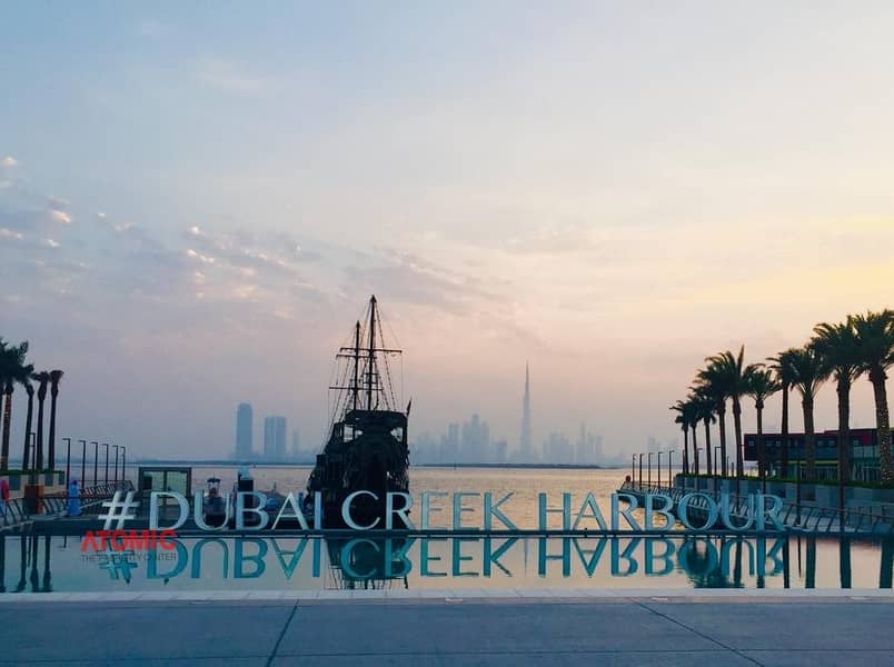 Creek View | 1Bedroom in Dubai Creek Harbour | Low Floor