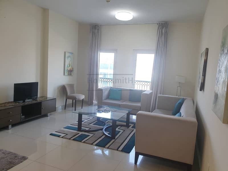 Fully Furnished Lower Floor Bright Apartment