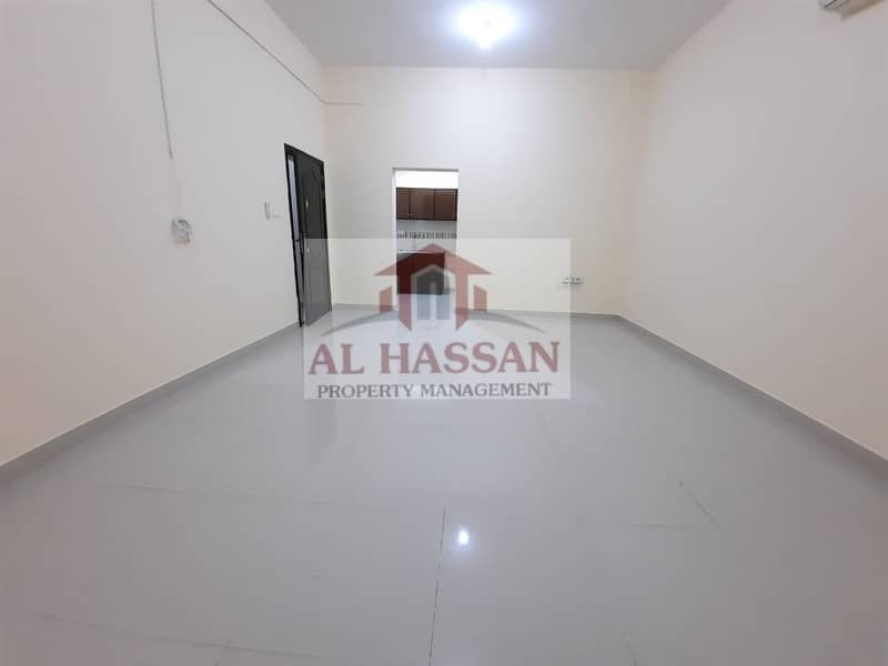 Monthly Rent Big Studio Separate Kitchen in Villa At MBZ City