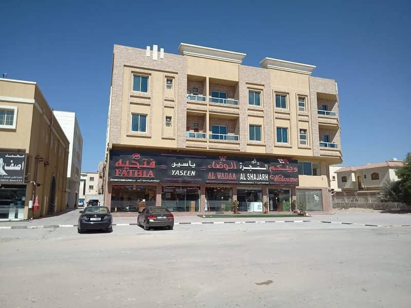 GROUND COMMERCIAL & 2 FLOOR RESIDANTIAL APPARTMENT BUILDING FOR SALE (AL RAWDA 2) AJMAN 11 MILLON/- AED ONLY