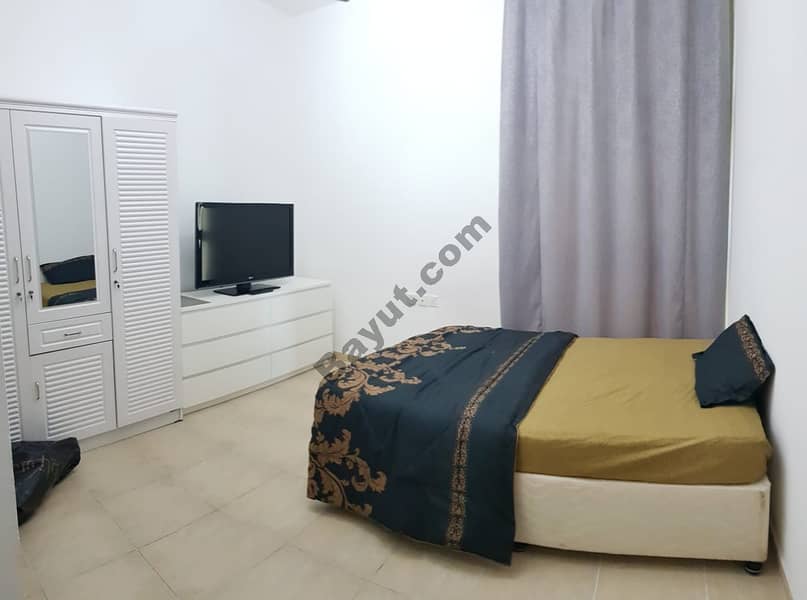 MASTER BEDROOM FULLY FURNISHED READY TO MOVE FOR MONTHLY RENT JUST 1600 AED INCLUDING ALL IN SHARJAH AL NAHDA