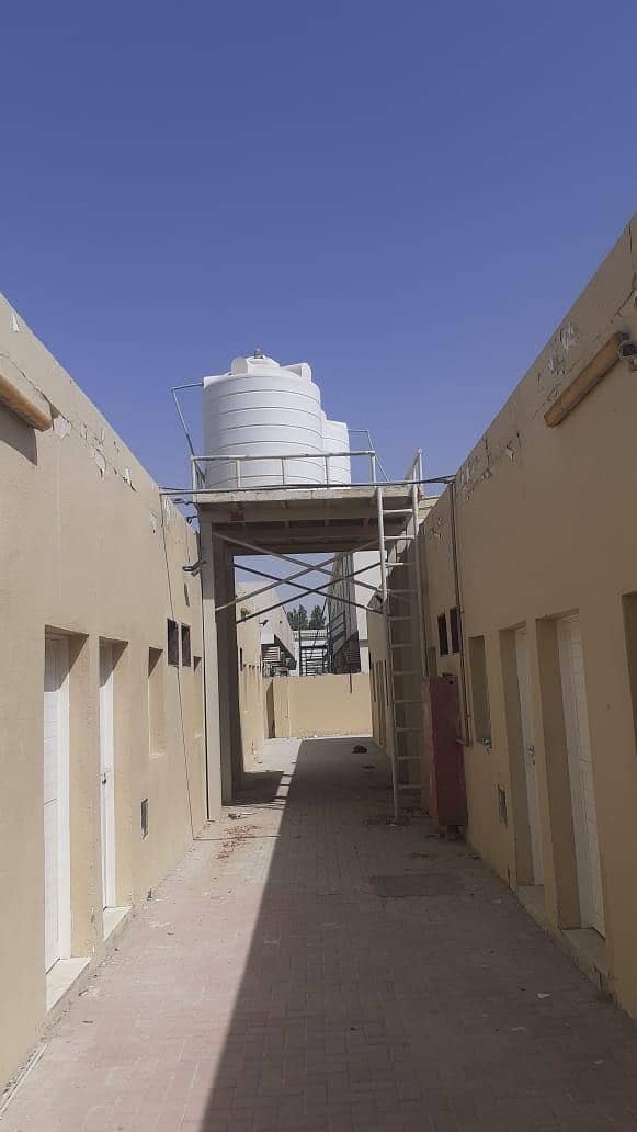 NEW CAMP FOR RENT 32 ROOMS AL SAJJA INDUSTRIAL AREA SHARJAH