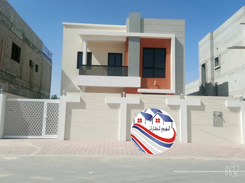 For sale, a new villa, 4 rooms, with finishes, design, and a price for a shot on a street, freehold for all nationalities