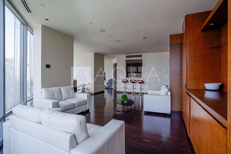 Mid Floor | 2 Bed + Study | Burj Khalifa