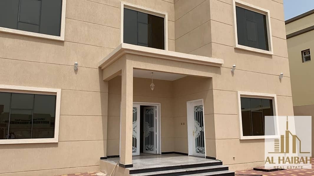 For sale new two-storey villa in Al-Azra with electricity and water