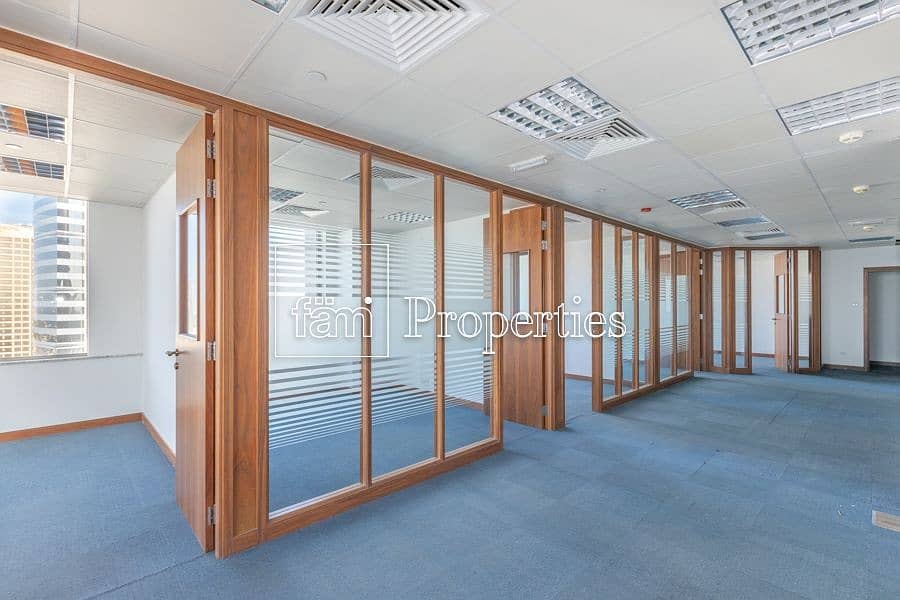 Spacious Fitted Office | Sea View | Freezone