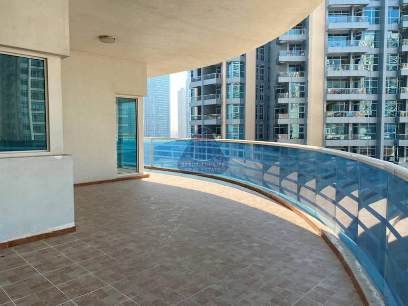 Chiller Free| Partial Marina View| 2 Bedroom | Vacant