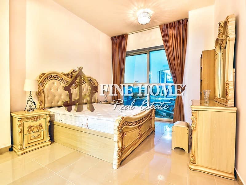 Fully-Furnished | Sea View | 1BR w/ Balcony