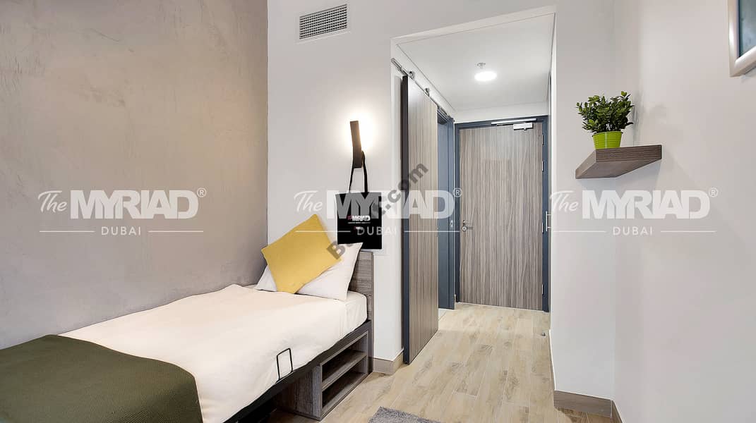 Student Accommodation | 'Single Room' - Male Block | The Myriad Dubai Student Accommodation | 'Single Room' - Male Block | The Myriad Dubai