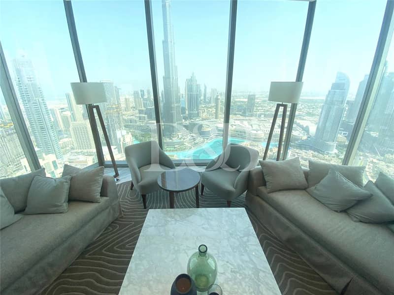 Stunning Burj Khalifa View | Luxury 5BR Penthouse