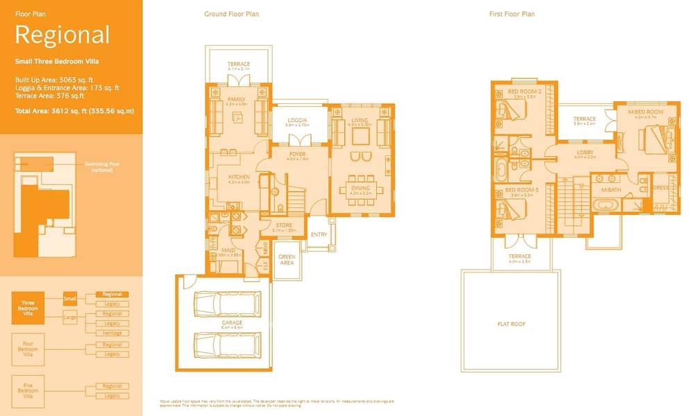 12 Three Bed Small | Close To Park | Regional