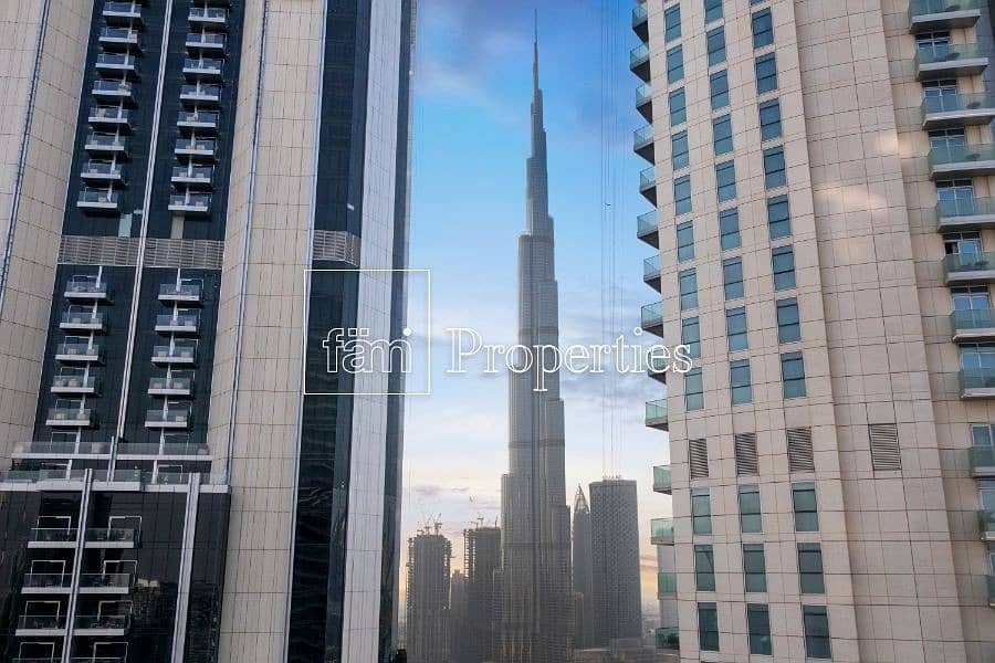 Lowest price on high floor with Burj Khalifa view!