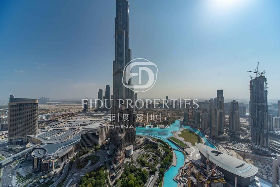 Vacant Full Burj And Fountain View | High Floor