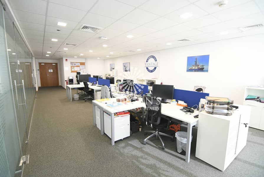 6 Well Maintained and Fitted Office Space