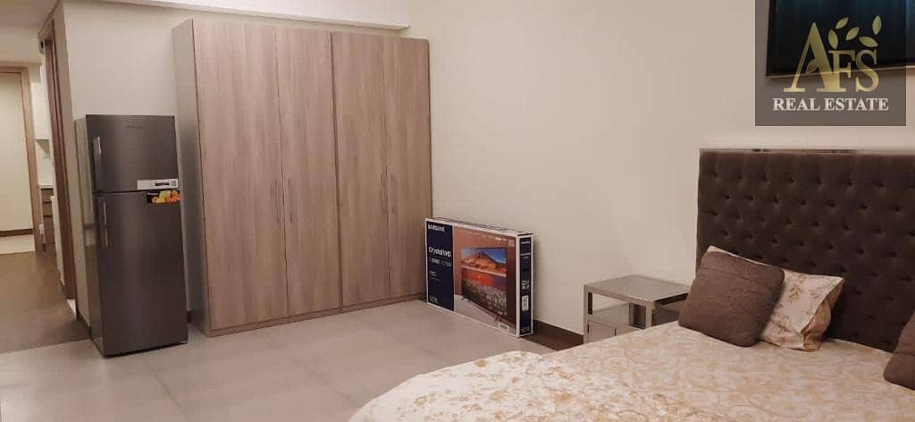 2 Fully Furnished Studio  | New Building| Business Bay| Pay Monthly