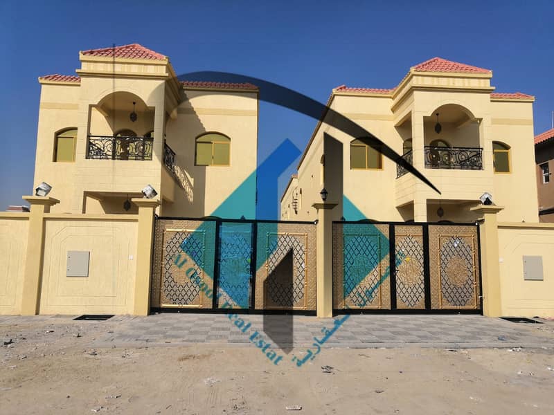 Villa for sale, super deluxe finishing, freehold, with the possibility of bank financing