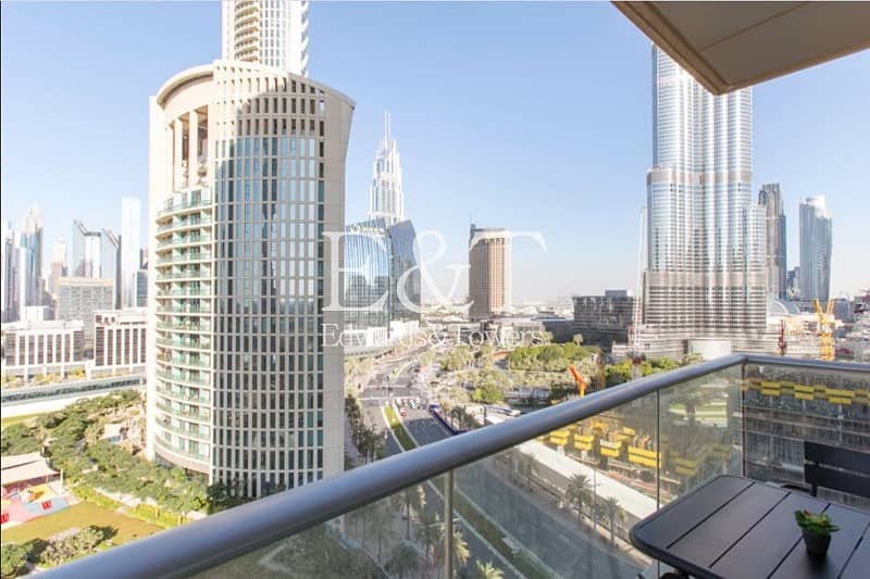 Beautiful 1BR Apartment | Burj Khalifa View | DT