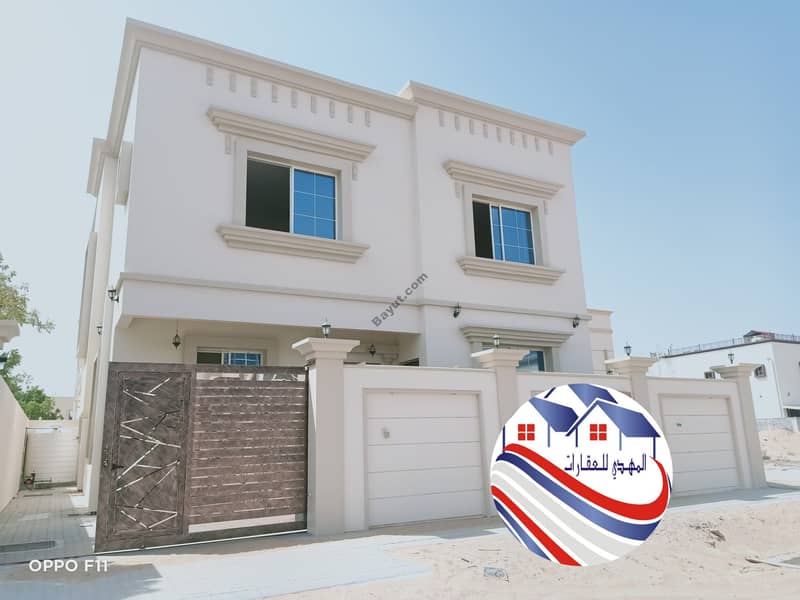 Owning a villa in Ajman at the price of a free shot for life for all nationalities without initial payment and on monthly installments with a large bank indulgence