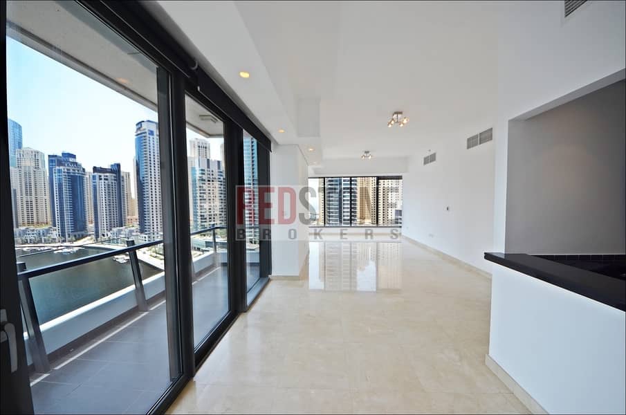 Marvelous 2 Bed + 3 Bath Full Marina View