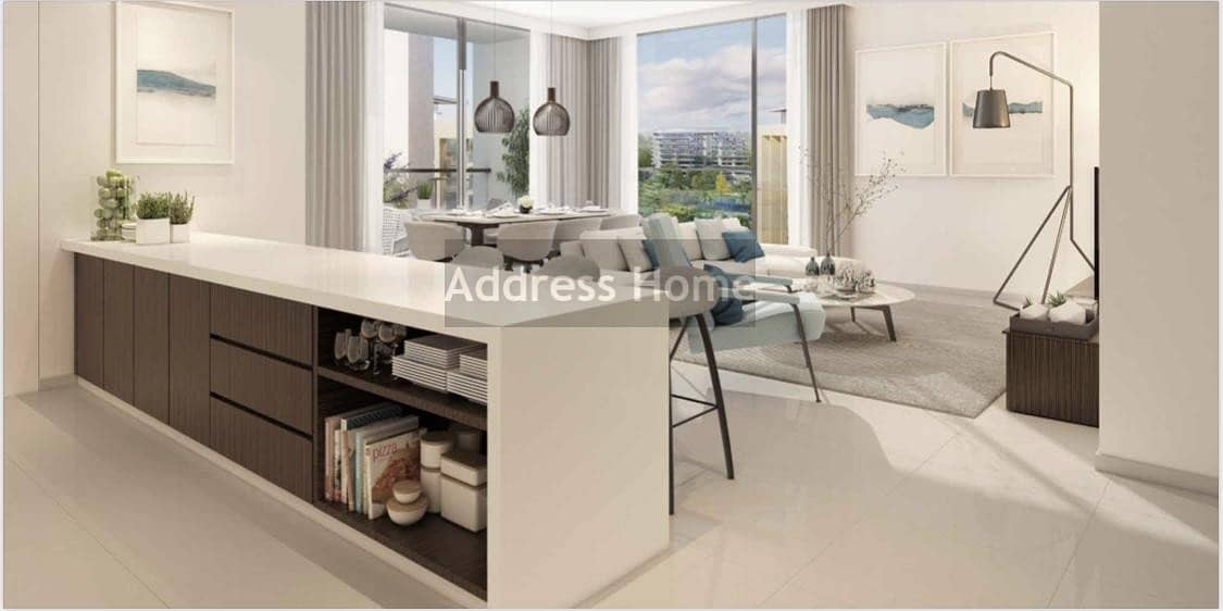 2 pool level | directly access to pool|2 bedrooms apartment | spacious balcony in Dubai hills