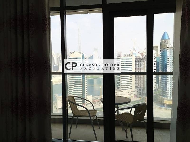 Canal and Burj Khalifa View | Ready to Move In | Call Now