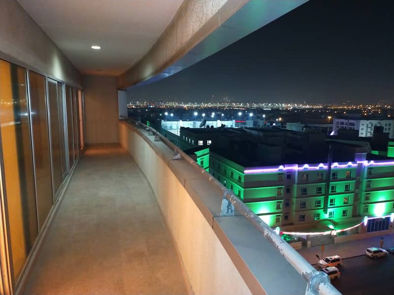 ON METRO; 2 BHK WITH BOTH MASTER ROOM MAID ROOM GAS FREE AND KITCHEN APPLIANCES GYM POOL