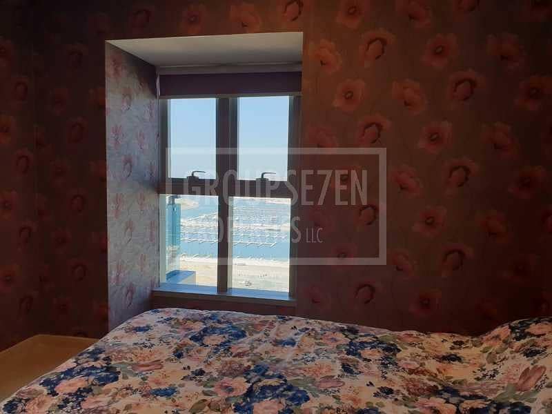 12 Fully Furnished 2 Beds Rent Marina Full Sea View