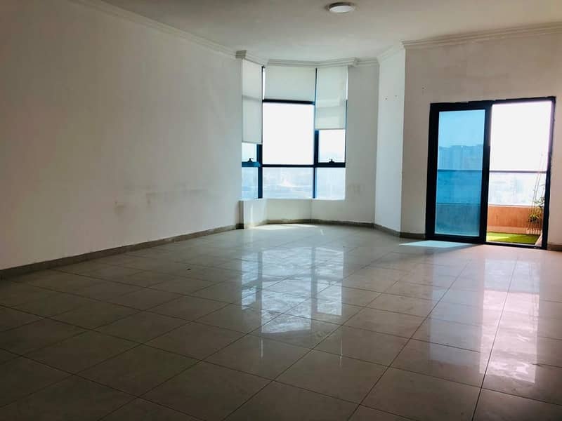 3 bed available for rent in nuaimiya towers full open view