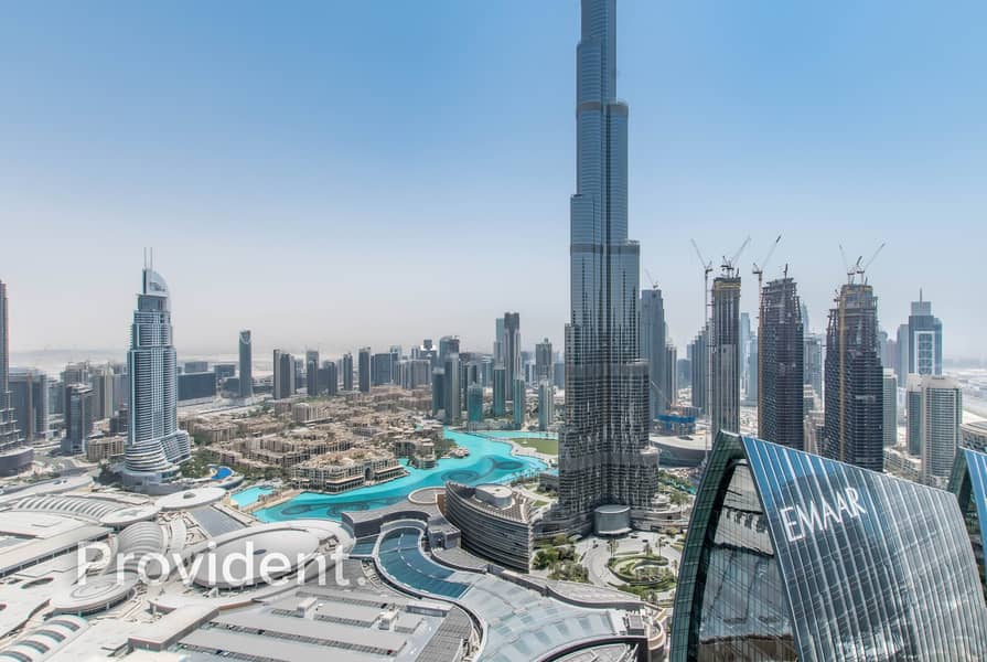 Furnished and Serviced | Full Burj Khalifa View