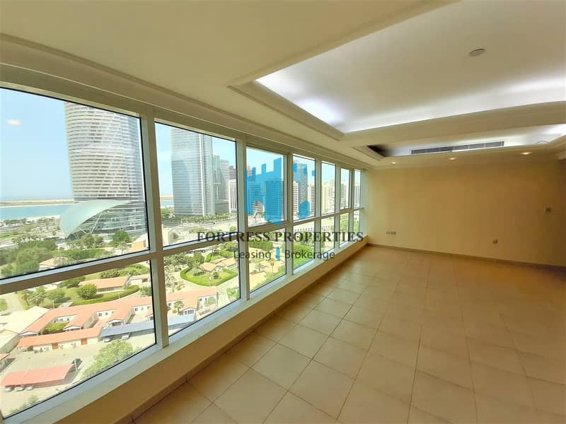 2 Gorgeous 3BHK - Elevated Home On Corniche Area | UNDERGROUND Parking !!!