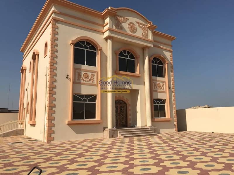 Brand New Villa:4 Br with 2 Kitchen with 2 Living Room + 1 Majlis in Al salamah.