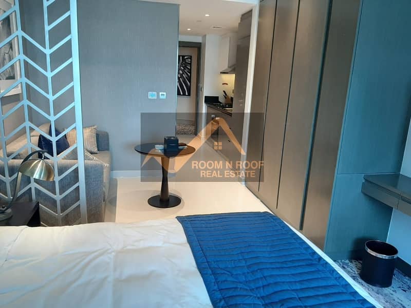 16 Brand New  Studio Fully Furnished In Prive Tower By Damac For Rent