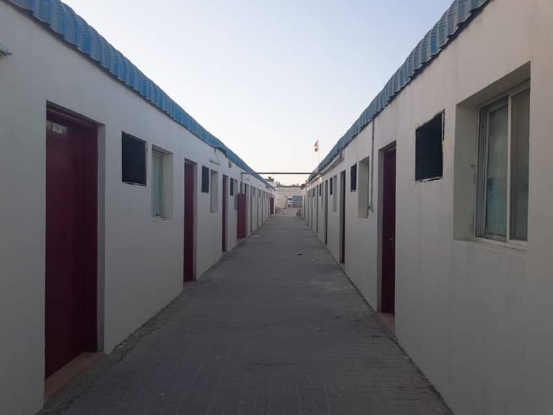 44 Rooms Labour Camp Available In Al Sajaa